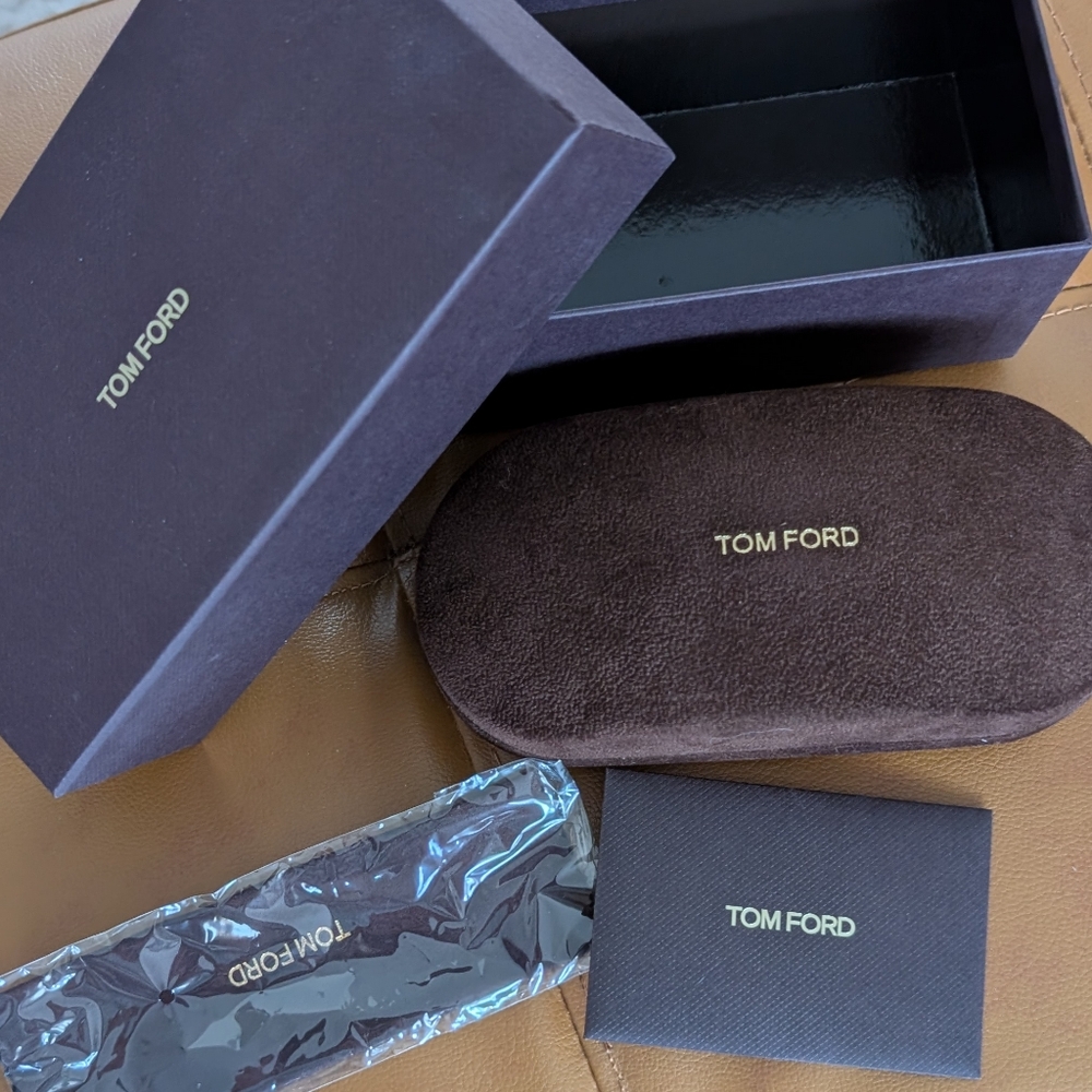 Tom Ford Brown Sunglasses Case